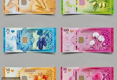 أسعار صرف الليرة السورية اليوم الخميس 8 يناير 2026