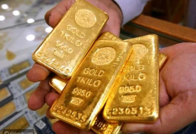 ارتفاع الذهب عالميًا، والأونصة تقترب من 3350 دولارًا