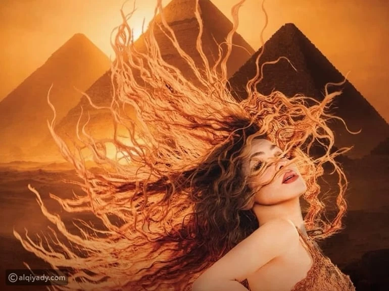 "مبسوطة هغني في مصر".. شاكيرا توجه رسالة بالعربية قبل حفل الأهرامات