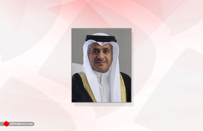 سمو الشيخ خالد بن حمد يتلقى برقية تهنئة من وزير المواصلات والاتصالات