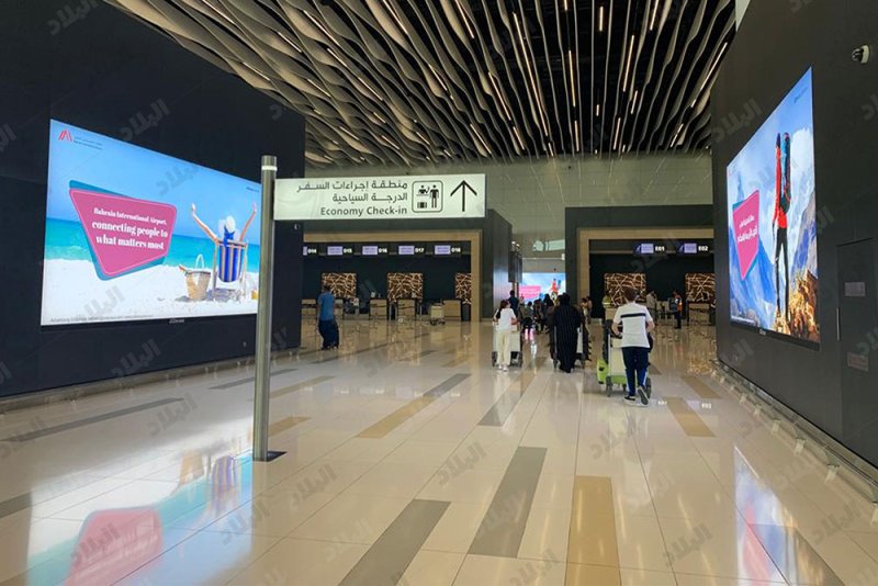 7.2 مليون مسافر عبر مطار البحرين بنهايـــة الربــع الثالــث