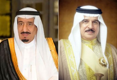 جلالة الملك المعظم يهنئ خادم الحرمين الشريفين وولي عهده بذكرى اليوم الوطني