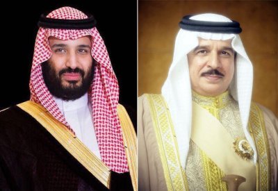جلالة الملك المعظم يتلقى برقية تهنئة من سمو ولي العهد السعودي
