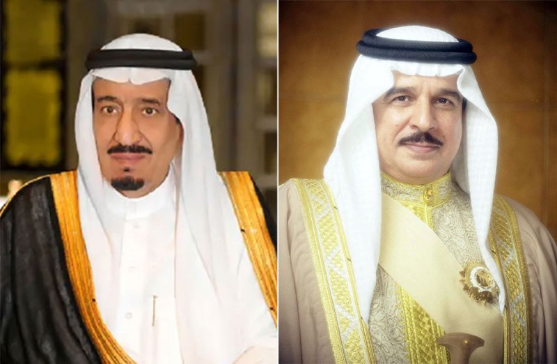 جلالة الملك المعظم يهنئ خادم الحرمين الشريفين وولي عهده بذكرى اليوم الوطني