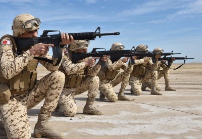تنفيذ رماية من جنوب رأس المطلة إلى رأس البر