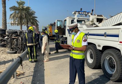 المنامة والرفاع تتصدران الحوادث المرورية المميتة