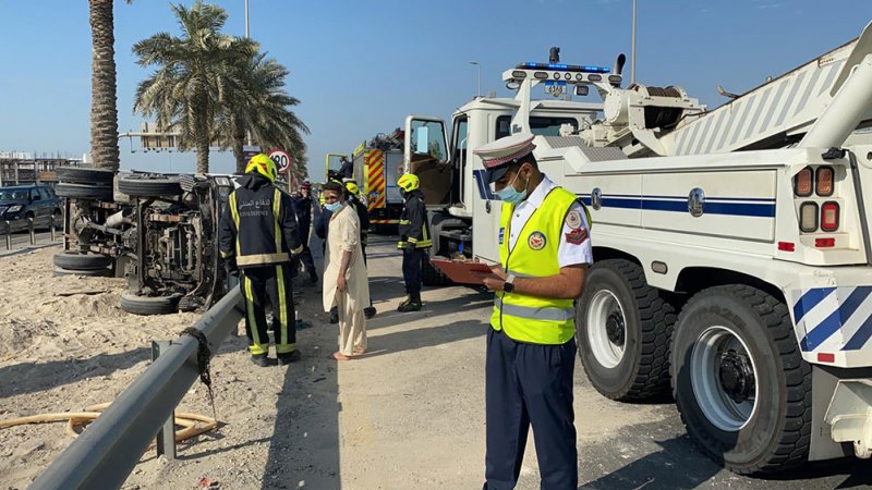 المنامة والرفاع تتصدران الحوادث المرورية المميتة
