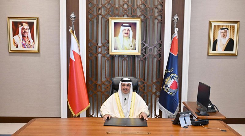 سمو ولي العهد رئيس مجلس الوزراء يتلقى برقية تهنئة من وزير الداخلية