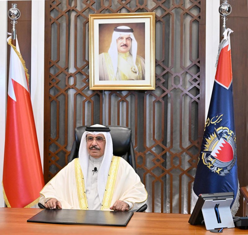 جلالة الملك المعظم يتلقى برقية تهنئة من وزير الداخلية