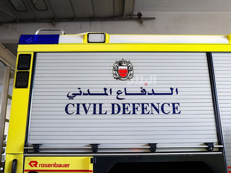 "الدفاع المدني" ينفذ تمرين إخلاء بمجمع السيف بمنطقة مدينة عيسى