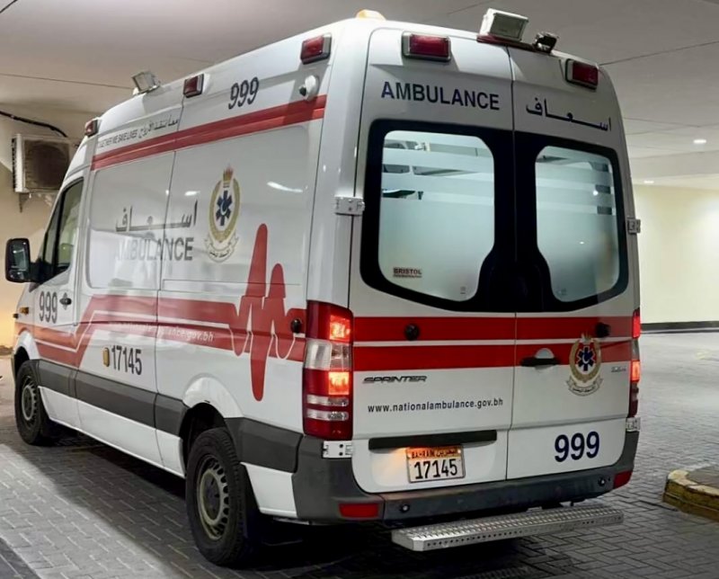 "الإسعاف الوطني": وفاة طبيعية لشخص بمنزل في منطقة الدراز