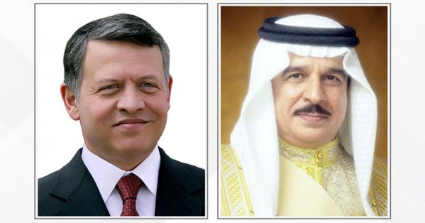 جلالة الملك المعظم يهنئ العاهل الأردني بذكرى الاستقلال