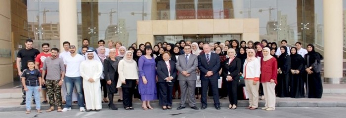“المهن الصحية” تشارك في يوم التوجيه لطلاب التمريض