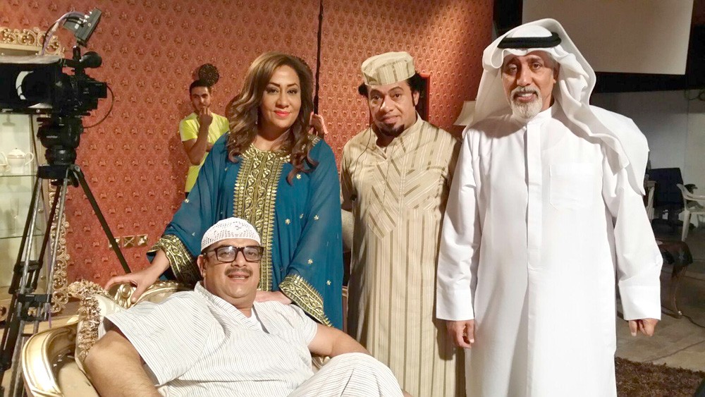 البحرينية سعاد علي في مسلسل " على قد الحال"