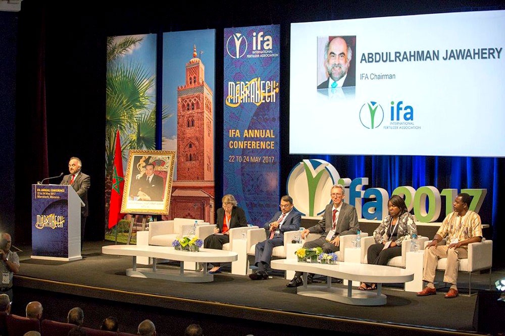 جواهري يفتتح أعمال المؤتمر السنوي للإتحاد العالمي للأسمدة بمراكش