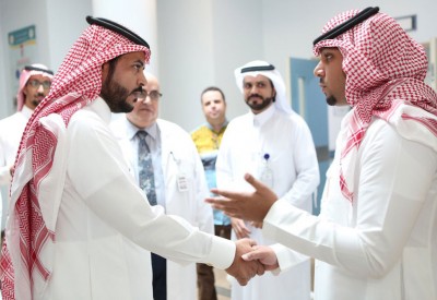  مستشفى وادي الدواسر العام يقيم حفل معايدة