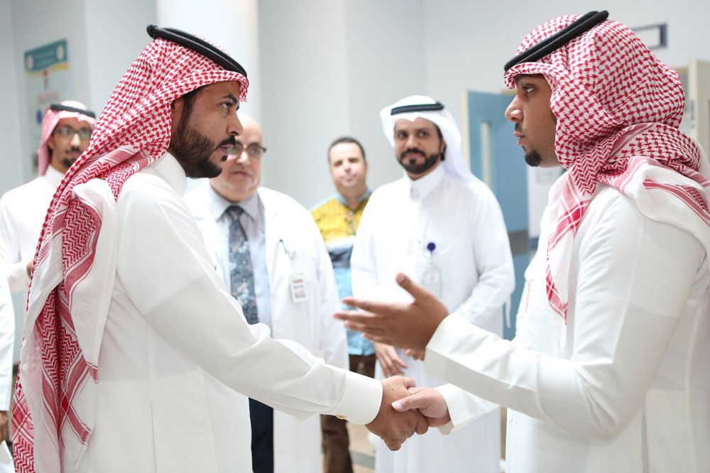  مستشفى وادي الدواسر العام يقيم حفل معايدة