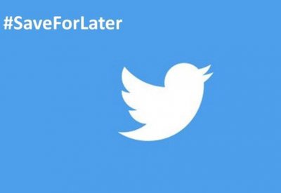 تويتر تطور طريقة لحفظ التغريدات لوقت لاحق