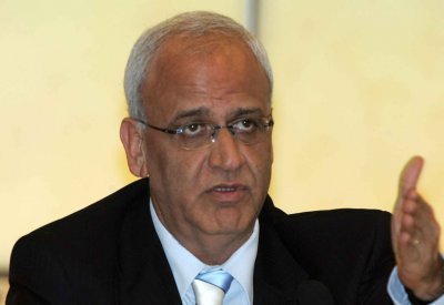 عريقات: إقرار قانون "القدس الموحدة" امتداد لإعلان ترامب