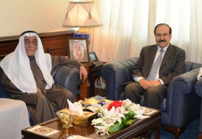 ميرزا يبحث التعاون في مجالات الطاقة الشمسية