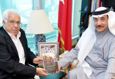 حميدان يشيد بعطاء الدكتور عبدالحميد المحادين في مسيرته التربوية والتعليمية في البحرين