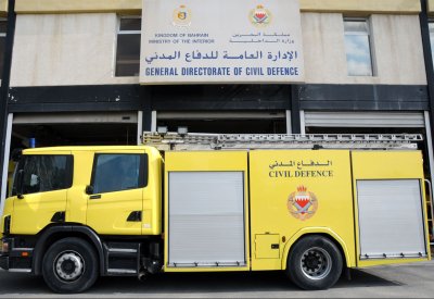 إنقاذ 3 أشخاص بعد حريق منزل في عالي
