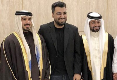 الفنان أحمد شريف يدخل القفص الذهبي