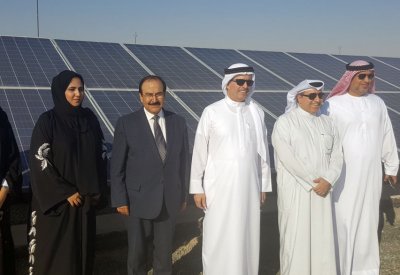 وزير الكهرباء يطلع على مشاريع الطاقة الشمسية ومركز الأبحاث التطبيقية 