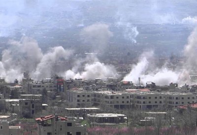 تجدد القتال ين القوات الحكومية والمعارضة في الغوطة الشرقية