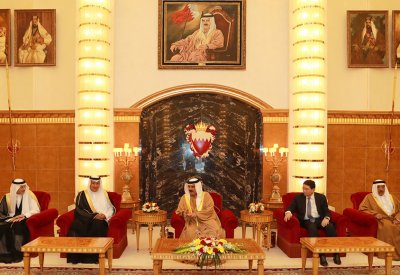 عاهل البلاد المفدى : المحرق مركز إشعاع في المنطقة نابع من تاريخ البحرين العريق	