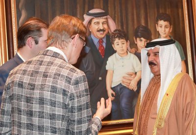 العاهل يشيد بعمق العلاقات المشتركة وروابط الصداقة الوطيدة التي تجمع البحرين و روسيا الاتحادية	
