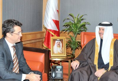 مساعد وزير الخارجية يجتمع مع رئيس مندوبية الاتحاد الاوروبي