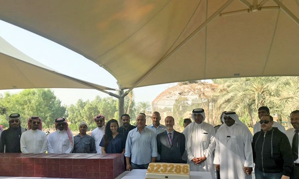 محمية العرين تقيم احتفالاً بمناسبة الإنجاز الجديد