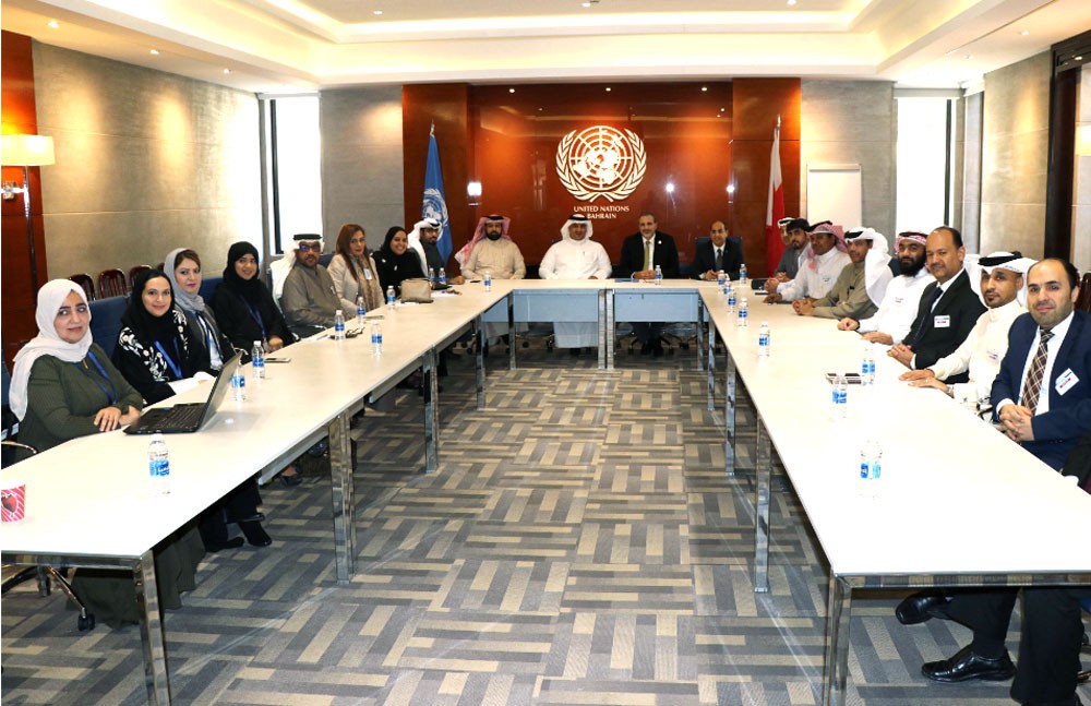 دفعة من متدربي (قيادات) تبدأ تدريبها في بيت الامم المتحدة