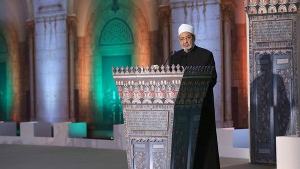 شيخ الأزهر بمؤتمر القدس: الزوال هو مصير المعتدين