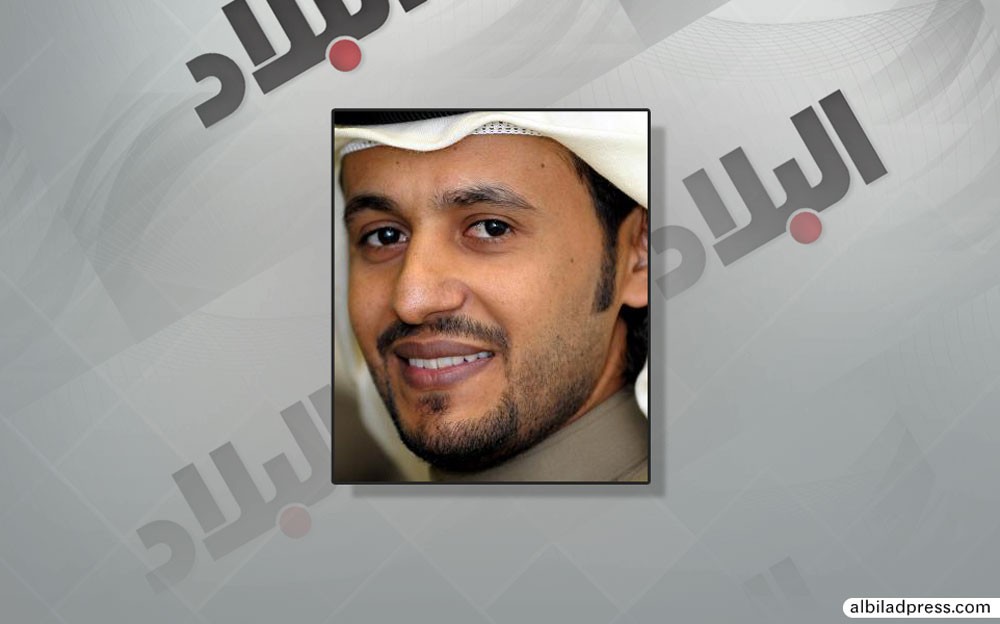 البحريني إياد المريسي في مهرجان للشعر بالعويس