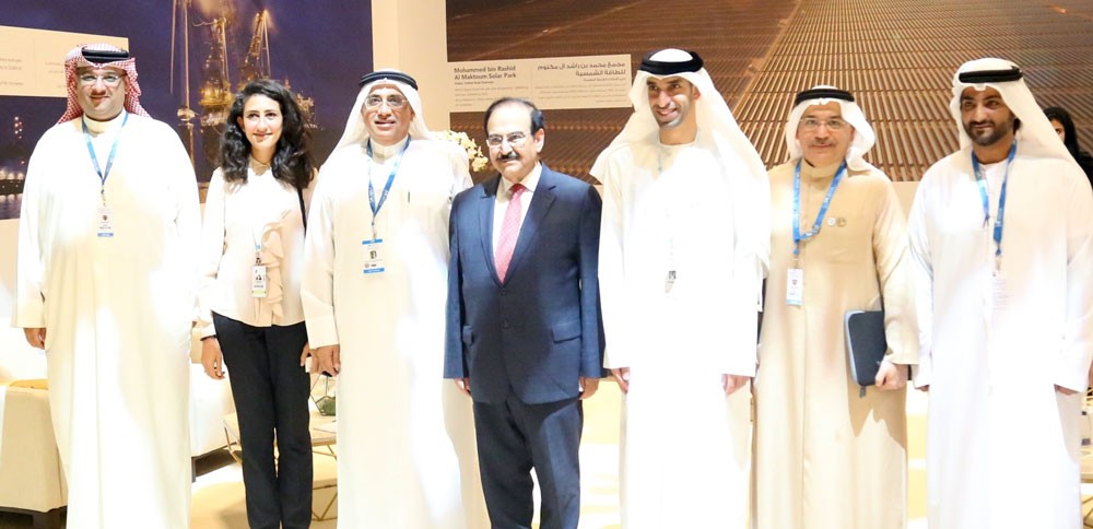 وزير الكهرباء يبحث التعاون مع وزير التغير المناخي بالامارات