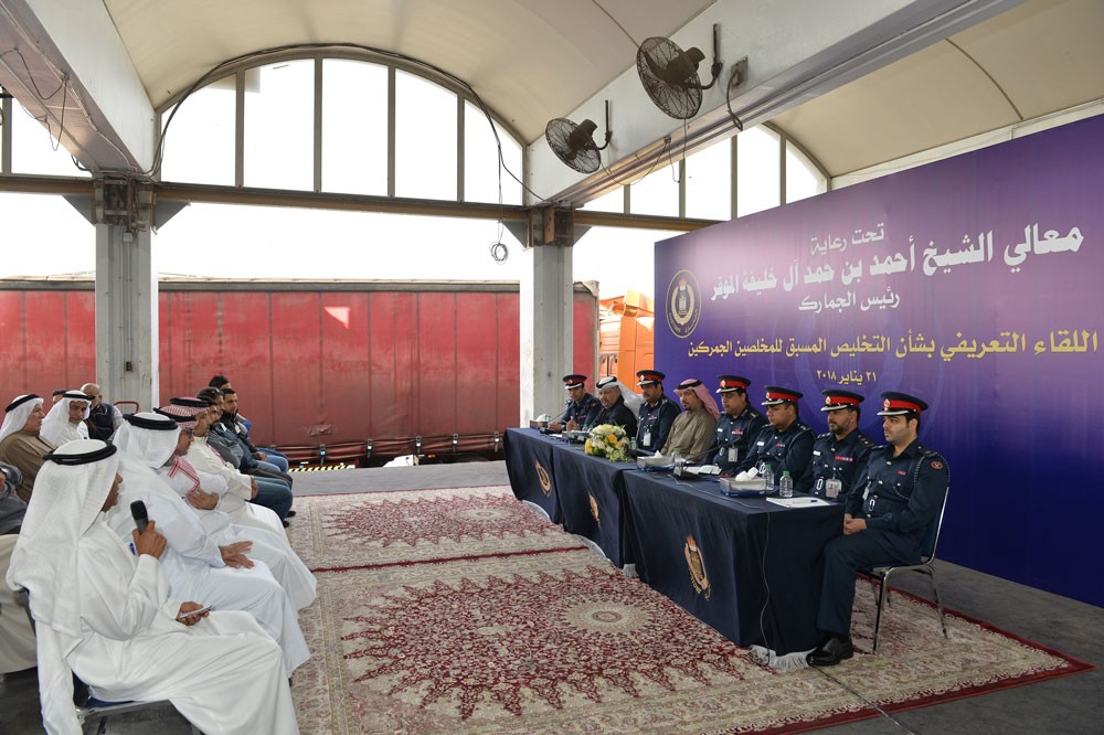 رئيس الجمارك يعلن عن انطلاق نظام التخليص المسبق على جسر الملك فهد