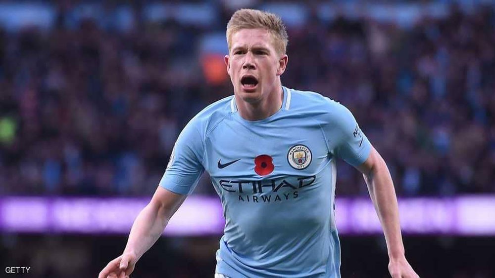 دي بروين يوقع عقدا جديدا مع مانشستر سيتي