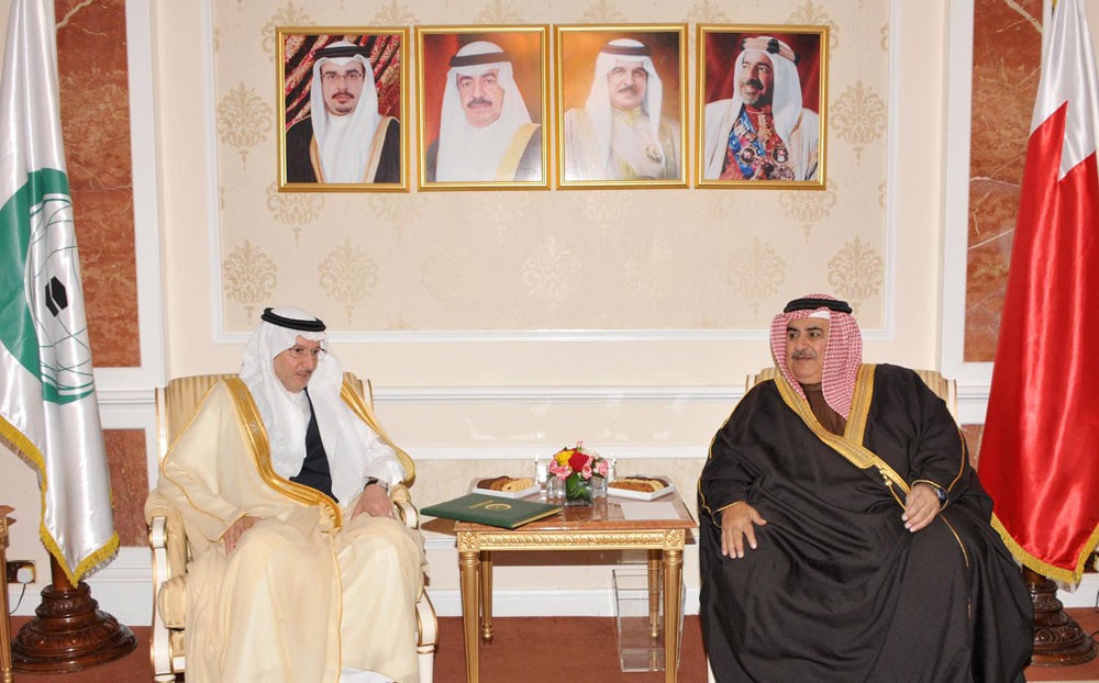 معالي وزير الخارجية يجتمع مع الأمين العام لمنظمة التعاون الإسلامي