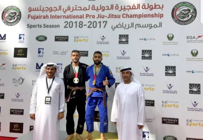ذهبية جديدة لمنتخب الجوجيتسو في بطولة الفجيرة الدولية