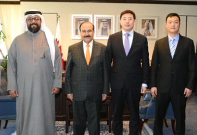 ميرزا يبحث آفاق التعاون في الطاقة المتجددة مع شركة TBEA الصينية
