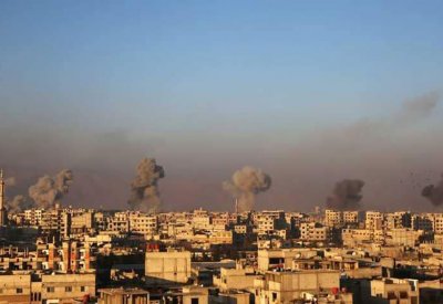 بعد مئات الضحايا.. "الغارات" تودع الغوطة الشرقية