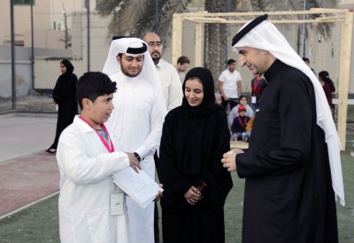 الجودر يشهد بازار أنا المستقبل ويؤكد دعم "الشباب والرياضة" لأفكار الناشئة