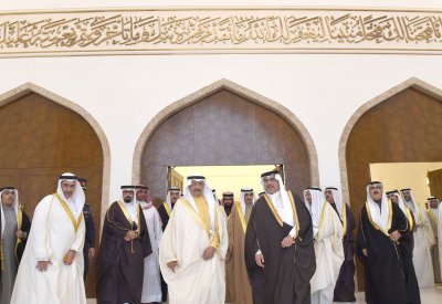 سمو رئيس الوزراء يفتتح جامع الشيخ سلمان بن حمد