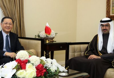 سمو محافظ المحافظة الجنوبية يستقبل السفير الياباني