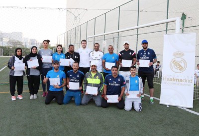 ريال مدريد البحرين تختتم الموسم التدريبي للمدربين