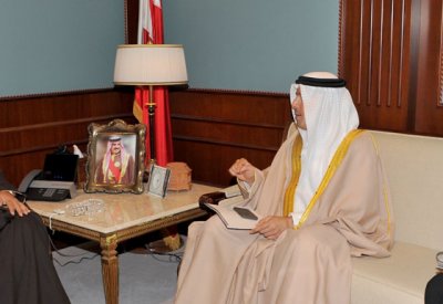 وزير الخارجية يستقبل الرئيس التنفيذي لمجلس التنمية الاقتصادية