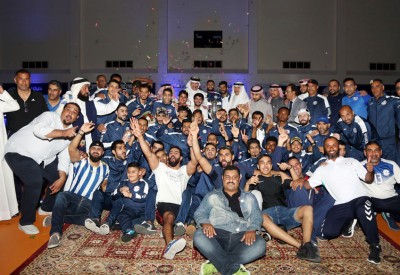 هشام بن عبدالرحمن يشارك "النجمة" احتفاله بلقب كأس الملك 