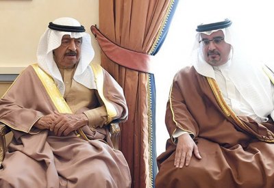 سمو رئيس الوزراء يستقبل سمو ولي العهد